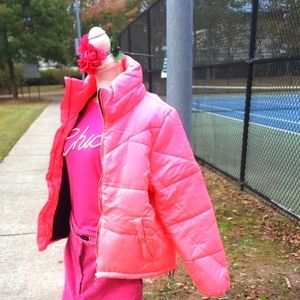 🩷NEW! Pop-up PINK bubble coat- luvvvvv🩷 Be a star without trying- 😎 included✨